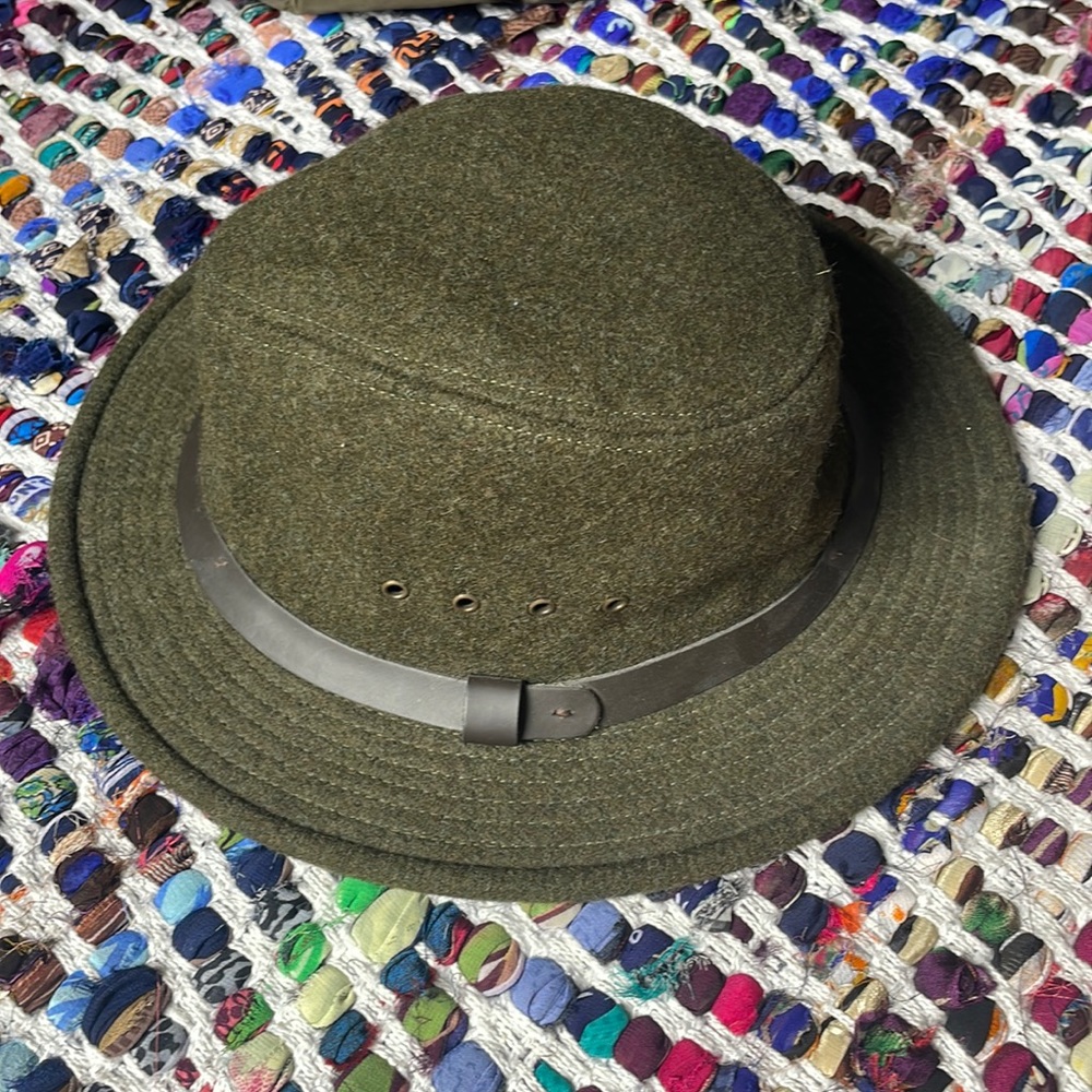 Olive Green Vintage Filson unisex hat